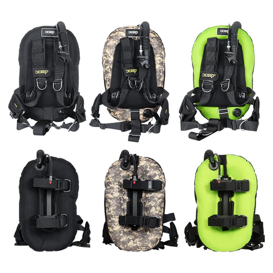 DIDEEP Buoyancy Control Device Donut Design Scuba Diving BCD Equipment High-strength Nylon Professional Diving Safety Gear