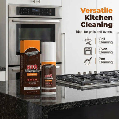 Kitchen Heavy Oil Cleaner Spray,3.38 Oz Grease Remover,All Purpose Kitchens Heavy Oil Cleaning Agent,Kitchen Degreasing Cleaning