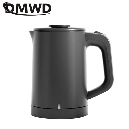110V 220V Electric Kettle 0.6L Seamless 304 Stainless steel liner Fast heating Mini Teapot Water heater Coffee maker for Travel