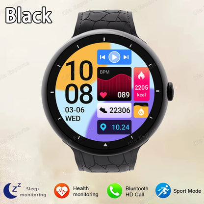 Smart Watch 2.09-inch AMOLED Screen Bluetooth Call Compass Tracker Men Sports Watches Health Monitor Women Smartwatch Waterproof