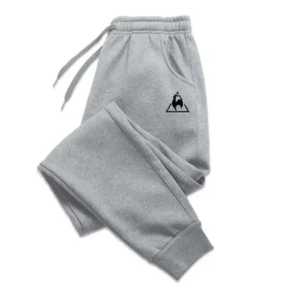Spring and Autumn Fleece Men's Pants Casual Pants Men's Sports Jogging Pants Sweatpants Men's Harajuku Street S-3XL Pants