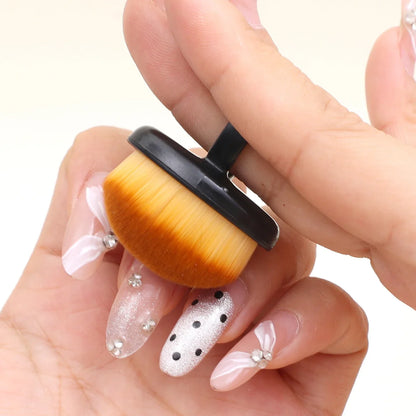 10pcs Professional Nail Dust Brush Art Brush Remove Gel Polish Powder Cleaning Tool Beauty Makeup Brushes Manicure Accessories