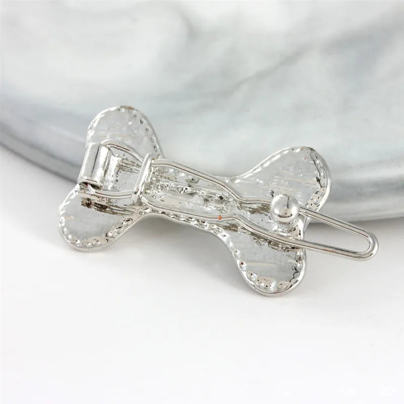Bling Pearl Dog Collar Small and Medium Dogs Crown Hair Clips Puppy Accessories Doggy Heart and Bone Necklace Pet Supplies