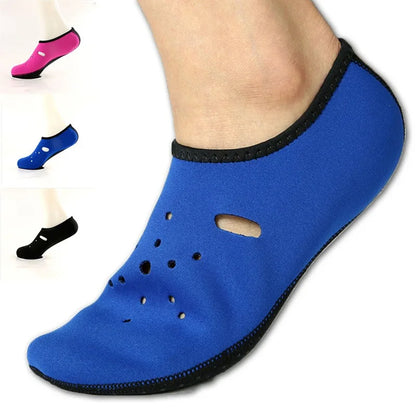 Water Sports Diving Socks Anti Skid Beach Shoes for Women Swimming Surfing Neoprene Socks Adult Diving Shoes Water Shoes