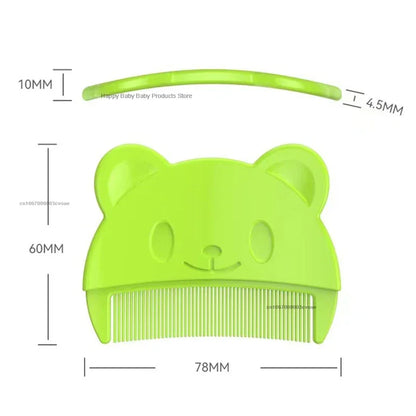New Baby Care Accessories Fetal Head Fat Comb Infant Bathing Soft Comb Newborn Hair Cleaning Supplies Infant Comb Head Massager