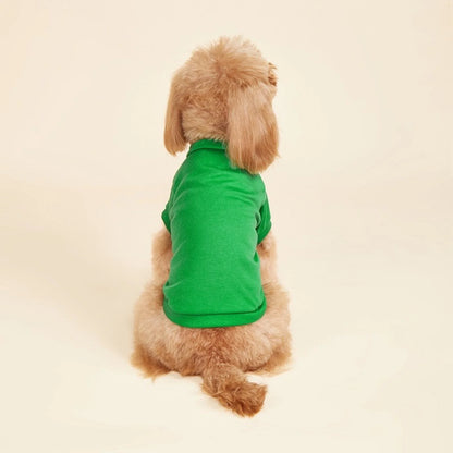 Breathable Dog T-shirt Solid Comfortable Thin Vest For Dogs Cute Summer Pet Clothes Dog Vest Tops Pet Supplies