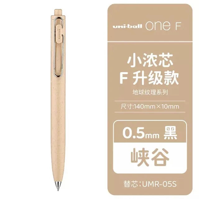 New Japan UNI Small Thick Core Gel Pen UMN-SF Summer Limited Thick Black Uniball One Low Center of Gravity Uniball Signature Pen