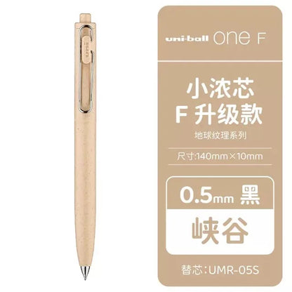 New Japan UNI Small Thick Core Gel Pen UMN-SF Summer Limited Thick Black Uniball One Low Center of Gravity Uniball Signature Pen