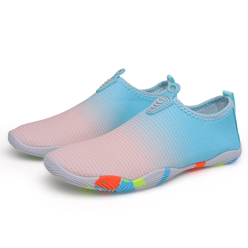 Men Women Aqua Shoes Sneakers Quick Dry Swimming Footwear Unisex Outdoor Breathable Upstream Beach Shoes 35-45#