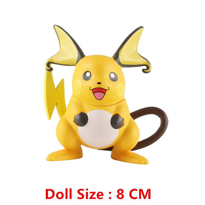 New Pokemon Anime Figure Pikachu Greninja Mewtwo Mew Cartoons Figure  Pocket Monster Action Model Toys Gifts Bulk Buy Lot