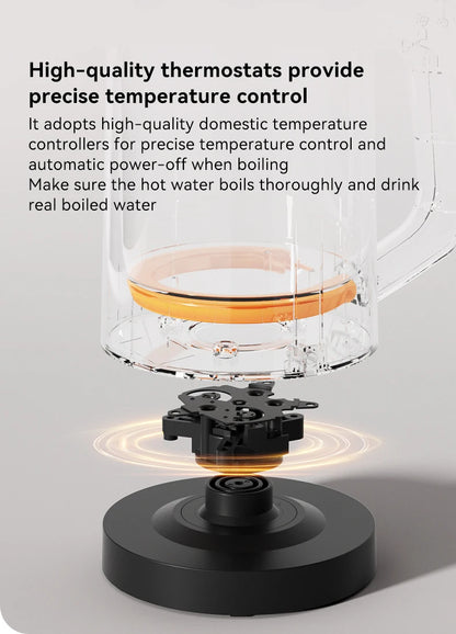 110V 220V Electric Kettle 0.6L Seamless 304 Stainless steel liner Fast heating Mini Teapot Water heater Coffee maker for Travel