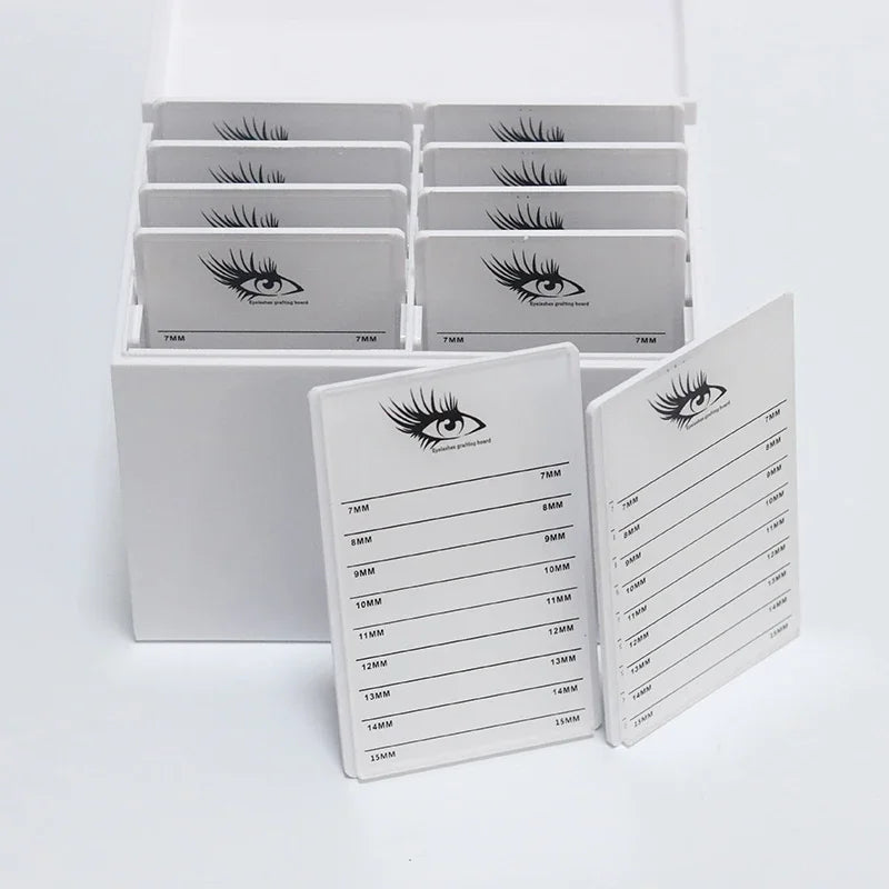 Beauty Salon 10Layers Acrylic Eyelash Extensions Storage Box Lash Tile Palette Box lash boxes packaging wholesale lash supplies