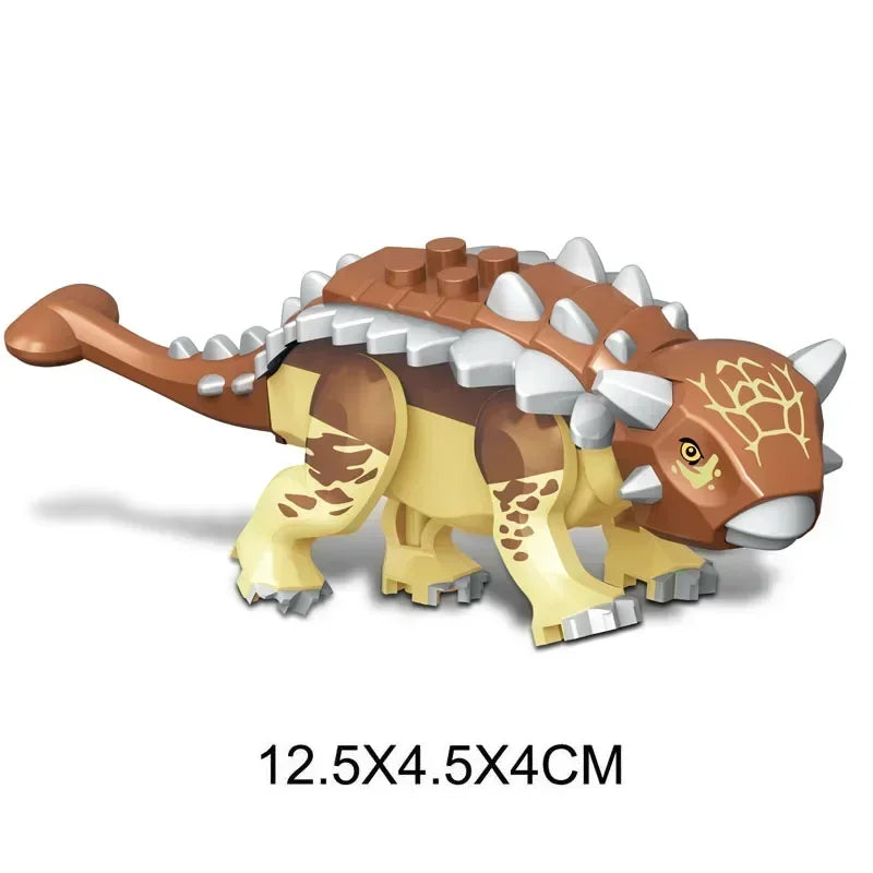 Great Value!!! Mosasaurus Jurassic World Park Dinosaurs Rex Indoraptor Triceratops Indominus Building Block Toys Dinosaur Gift