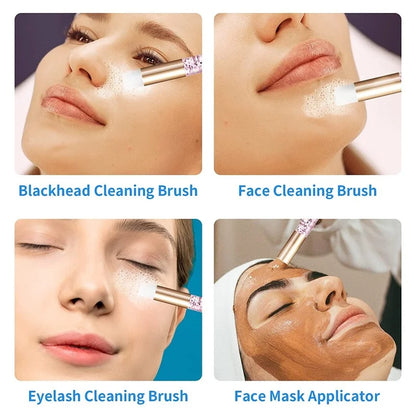 Wholesale 30/50pcs Eyelash Cleaning Brushes for Eyelash Extensions Glitter Lash Shampoo Brushes Nose Pore Cleansing Makeup Tools
