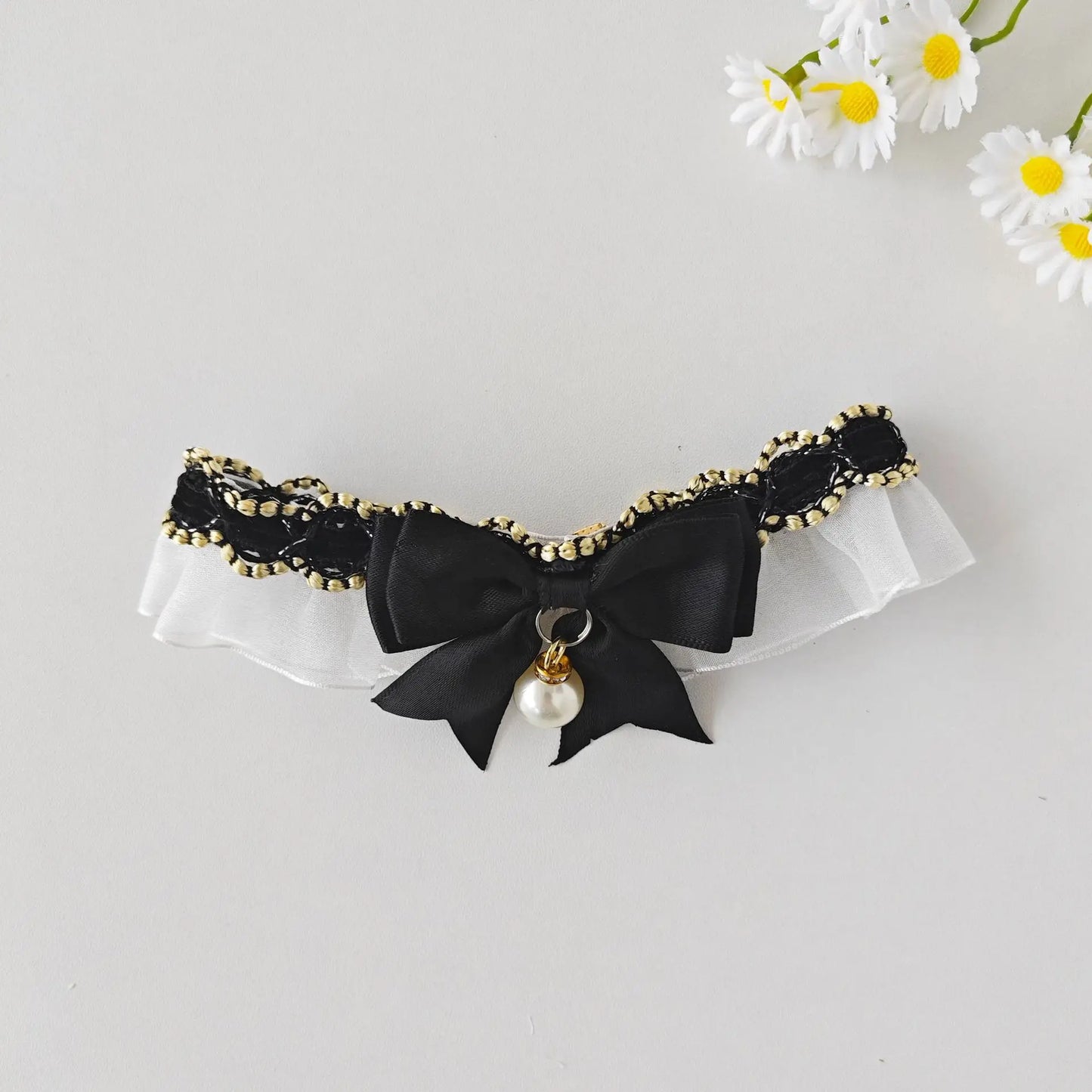 Cat Collar Dog Drool Towel Decoration Pet Bib Necklace Lace Bow Tie Scarf Neck Loop Puppy Accessories Pet Supplies