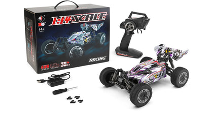 WLtoys 144016 Fast RC Cars 35KM/H OR 75KM/H 1/14 off Road 4WD Drift Toys,2.4G Remote Control Monster Truck for Adults and Kids