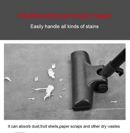 JIQI Multifunction Vacuum Cleaner Handheld Aspirator Dust Collector Powerful Suction Bucket Type Wet Dry Cleaning Machine Brush
