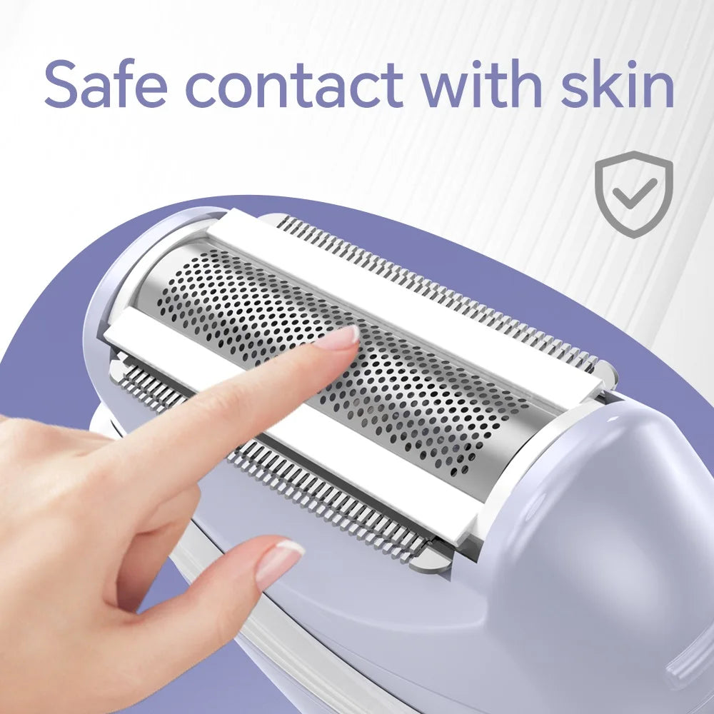 Women's Epilator Electric Hair Shaver Mini Hair Removal Trimmer Portable Body Hair Remover Razor Armpit Arm Leg Hair Epilator