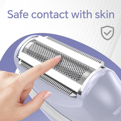 Women's Epilator Electric Hair Shaver Mini Hair Removal Trimmer Portable Body Hair Remover Razor Armpit Arm Leg Hair Epilator