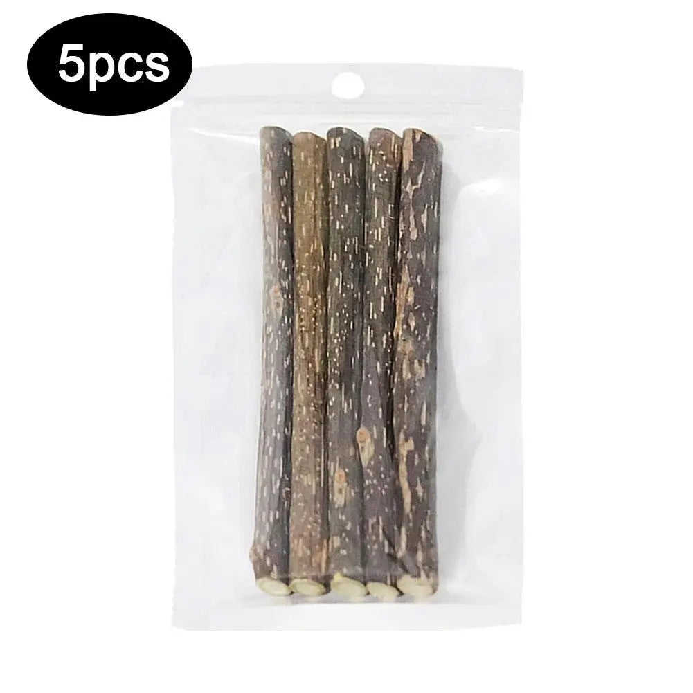 5Pcs Natural Catnip Pet Cat Molar Toothpaste Stick Cat Kitten Chew Toys  Pet Supplies Cat Snacks Sticks Healthy Pet Accessories