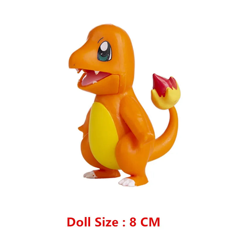 New Pokemon Anime Figure Pikachu Greninja Mewtwo Mew Cartoons Figure  Pocket Monster Action Model Toys Gifts Bulk Buy Lot