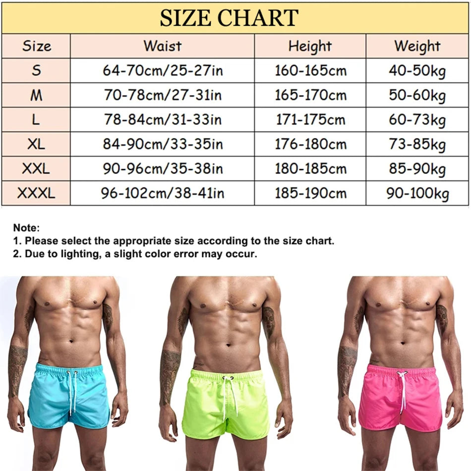 New Mens Swimwear Maillot De Bain Boy Swim Suits Boxer Fast Drying Shorts Trunks Men Swimsuit Surf Banadores