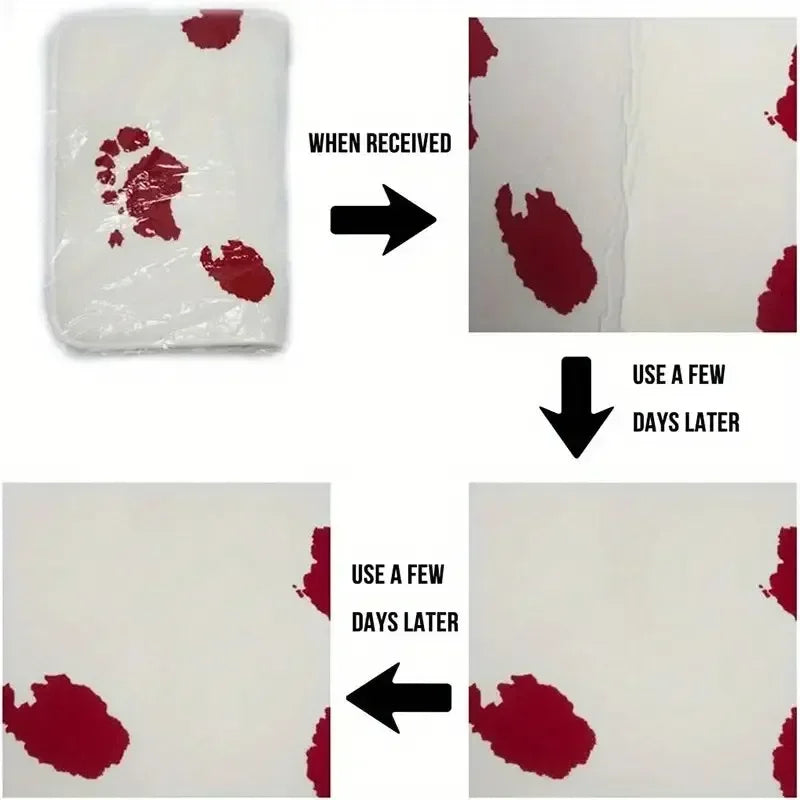 Christmas Santa Claus Welcome Mat Non Slip Floor Rug Washable Bedroom Kitchen Entrance Doormat Polyester Home Decor Carpet