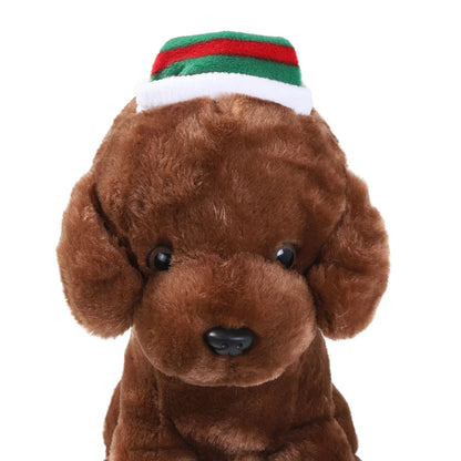 Pet Cat Dog Christmas Hat Cap Puppy Dog Accessories for Small Dogs Costume Dog Caps for Cats Costumes Pet Supplies 강아지 크리스마스
