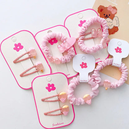 100 Piece/set Elastic Hair Bands Girls Baby Hair Accessories Child Hair Ring Head Rope Scrunchies Headwear Excluding Bottles