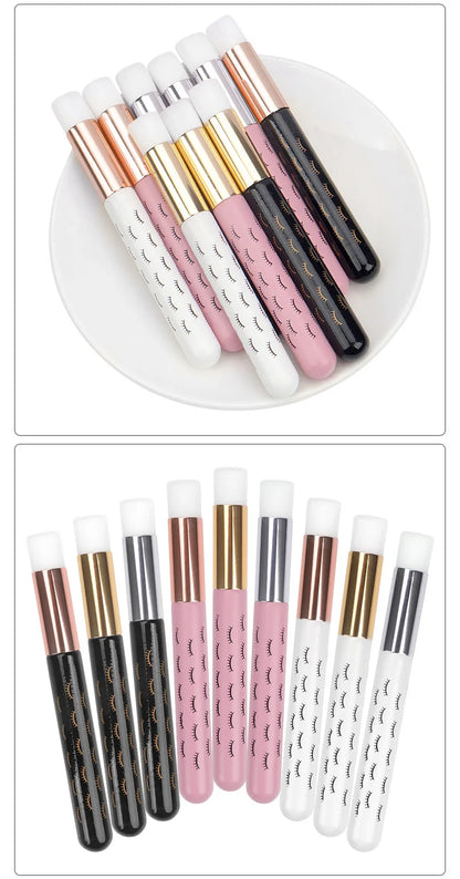 1/5PCS Eyelash Cleaning Brush lash Extension Applicator Eyebrow Nose Brushes Washing Bottle Skin Care Makeup Tool clean Supplies