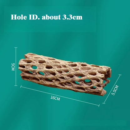 Aquarium Hideout Caves, Fish Shrimp Shelter Breeding Spawning Holes for Cichlids Plecos,Fish Tank Decor, Aquatic Pet Supplies