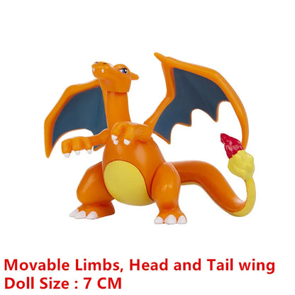 New Pokemon Anime Figure Pikachu Greninja Mewtwo Mew Cartoons Figure  Pocket Monster Action Model Toys Gifts Bulk Buy Lot