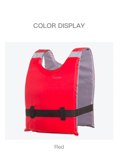 Jet Ski Life Vest for Men, Open-Sided, PFD Kayak Life Jacket, Survival Buoyancy Aids for Adults, 90 kg