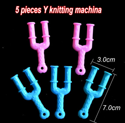 600Pcs New ColorTransparent  Fluorescence Glow Bracelets Making Supplies DIY Rubber Loom Bands Wrist Necklaces Child Party Toys