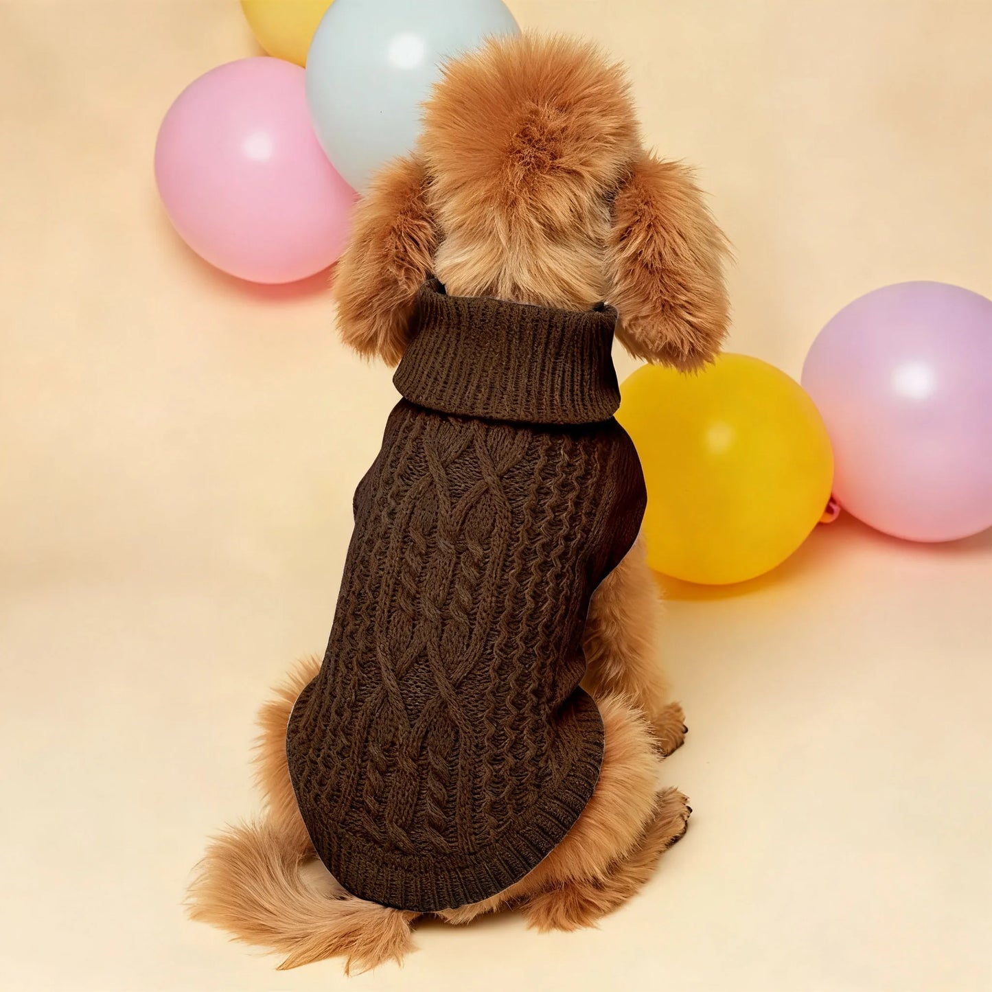 Dog Sweaters Fashionable Pet Clothing Lightweight, Soft, Comfortable, and Warm Winter Pet Clothes Outdoor Portable Pet Supplies