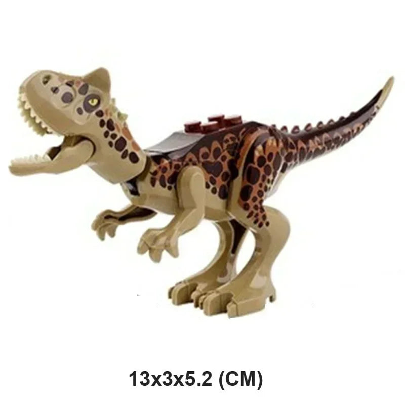 Great Value!!! Mosasaurus Jurassic World Park Dinosaurs Rex Indoraptor Triceratops Indominus Building Block Toys Dinosaur Gift