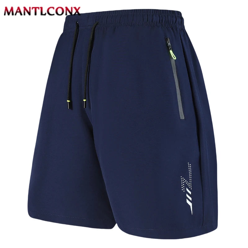 New Summer Gym Fitness Shorts Men Sports Training Running Jogging Casual Men's Shorts Quick Dry Elastic Workout Short Pants Man