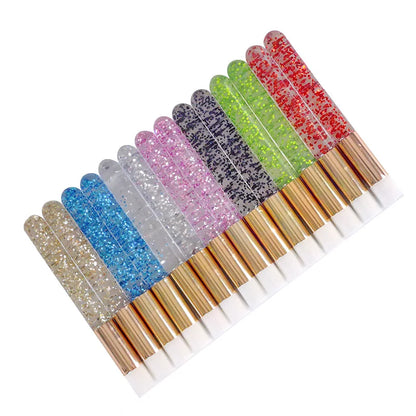 Wholesale 30/50pcs Eyelash Cleaning Brushes for Eyelash Extensions Glitter Lash Shampoo Brushes Nose Pore Cleansing Makeup Tools