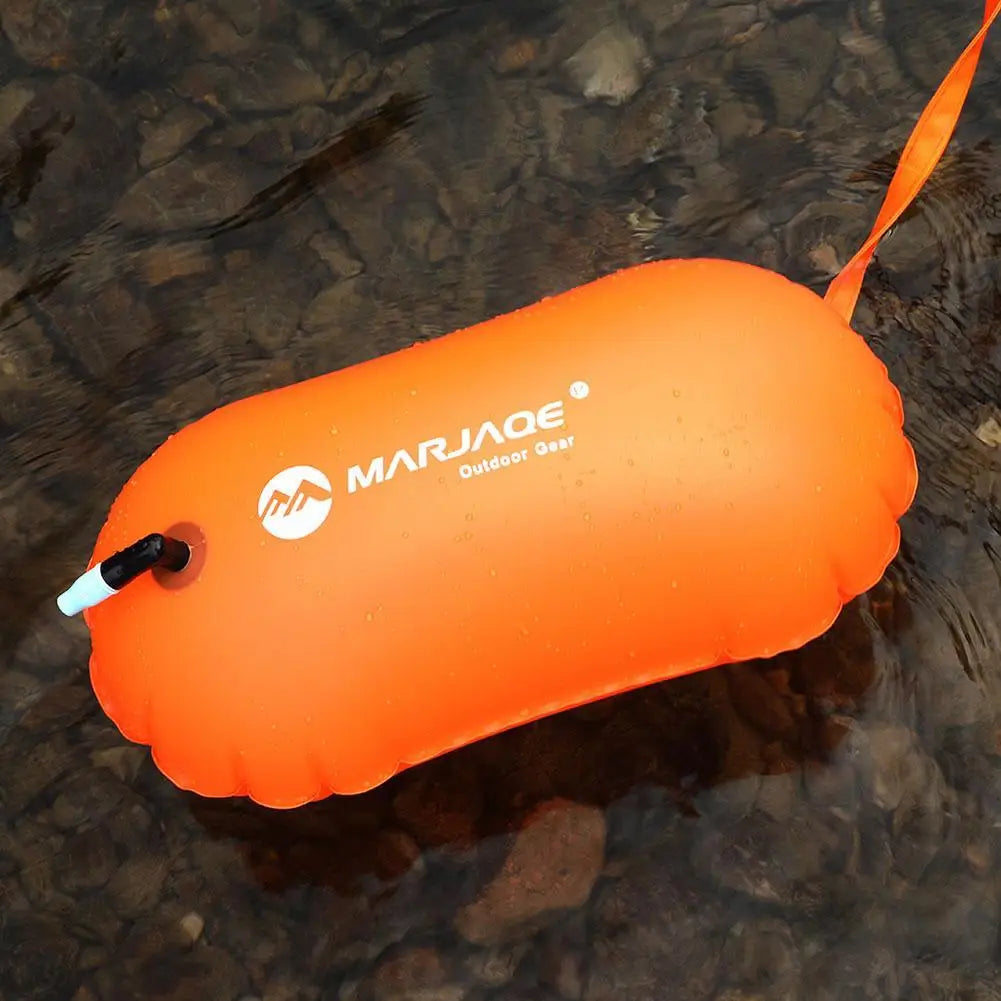 3 colors Swimming Float Bag Thickened Buoy Anti Drowning Drifting Ball Swimming Bunch Canoe Storage Drifting Bag