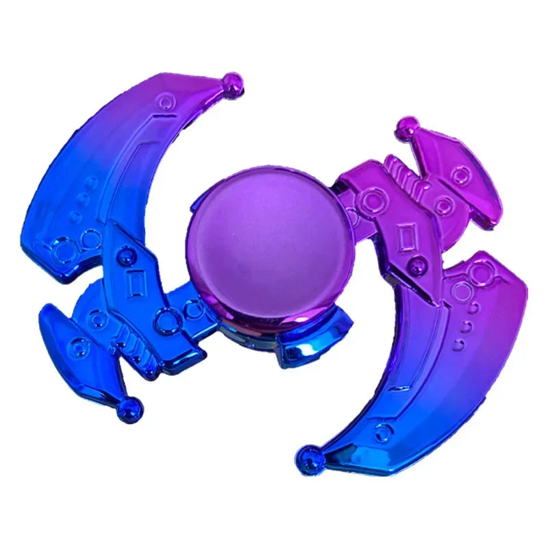ABS Colorful Fidget Spinner Anti-Anxiety Toys Spinners Relieves Stress Fingertip Gyroscope for Reducing Adult Kids Decompression