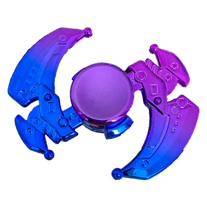ABS Colorful Fidget Spinner Anti-Anxiety Toys Spinners Relieves Stress Fingertip Gyroscope for Reducing Adult Kids Decompression