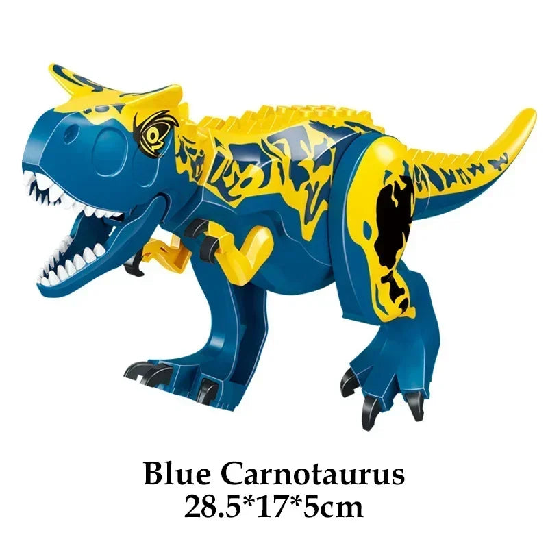 Great Value!!! Mosasaurus Jurassic World Park Dinosaurs Rex Indoraptor Triceratops Indominus Building Block Toys Dinosaur Gift