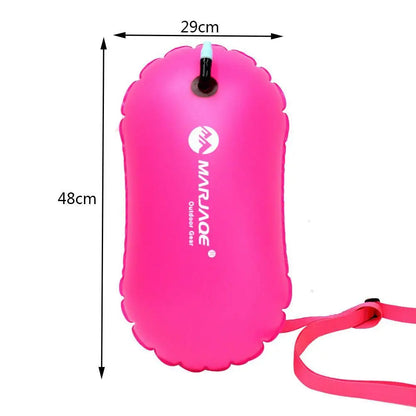 3 colors Swimming Float Bag Thickened Buoy Anti Drowning Drifting Ball Swimming Bunch Canoe Storage Drifting Bag