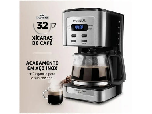 Mondial Dolce Arome Digital Electric Coffee Machine-220V