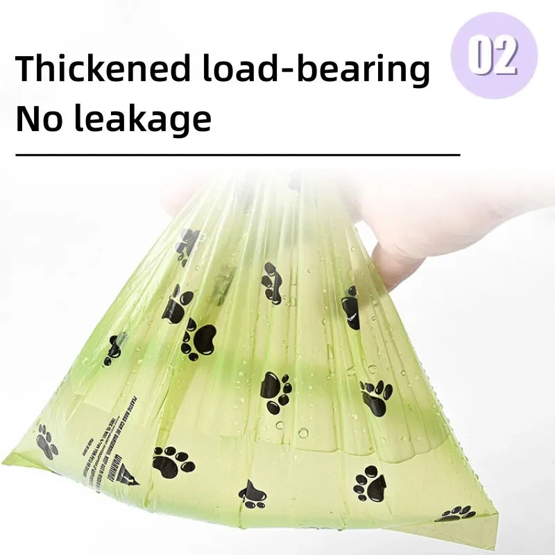 Dog Poop Bag Biodegradable Pet Garbage Bag Dog Poop Bags Dog Poop Bag Dispenser Dog Cleaning Supplies Dog Products for Dogs Gift