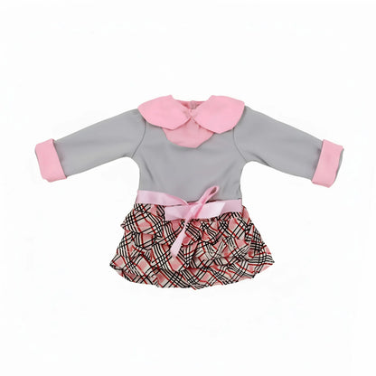 Doll Clothes Pretty Dresses Coat Daily Clothing Fashion Set For 43CM Baby Doll&18Inch American Doll,Girl Toys DIY Gifts