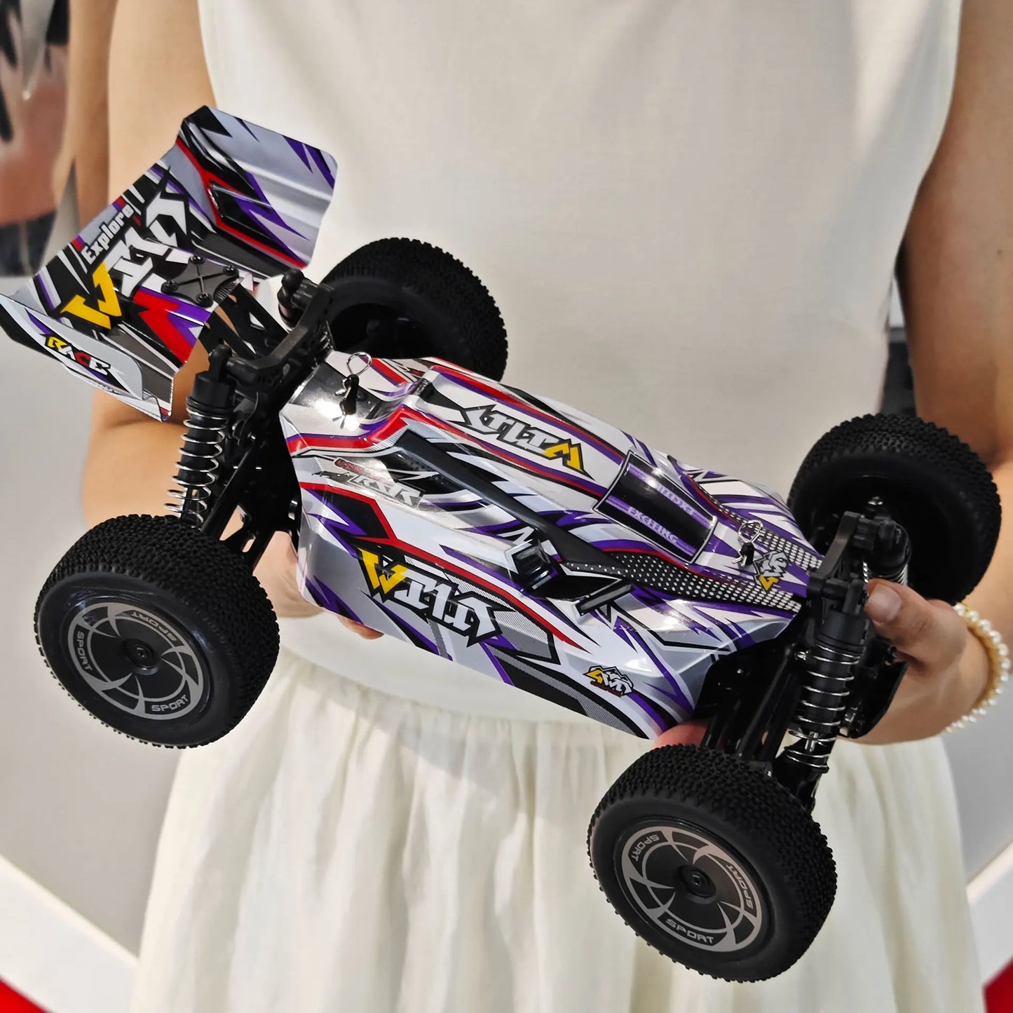 WLtoys 144016 Fast RC Cars 35KM/H OR 75KM/H 1/14 off Road 4WD Drift Toys,2.4G Remote Control Monster Truck for Adults and Kids