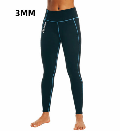 Men Women Wetsuit Pant 1.5MM/3mm Neoprene for Diving Surfing Scuba Snorkeling Winter Swimsuit Keep Warm Trousers Pant Dropship