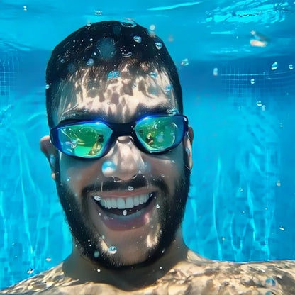 Swimming Goggles Professional Waterproof Swim Eyewear Glasses Anti-fog 100% UV Protection No Leaking For Adult Men Women Youth
