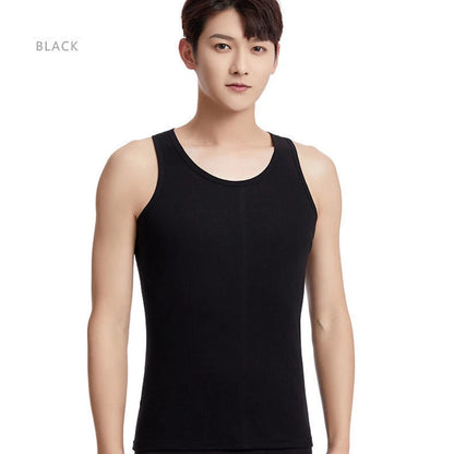 Summer Plus Size Men Clothing Tank Tops Black White Gray Singlets Sleeveless Fitness Men Vest Casual Bodybuilding Vest New